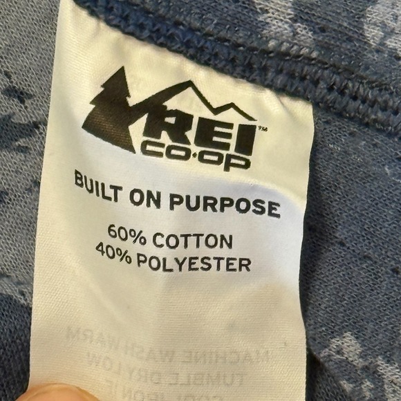 REI Co-op Crewneck Sweatshirt Men's Size XL Navy Blue Long Sleeve - Picture 5 of 8